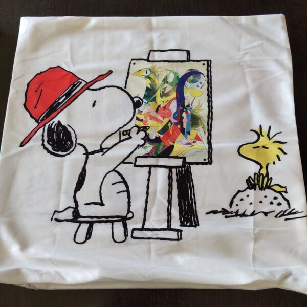 スヌーピー クッションカバー 45×45 両面プリント
