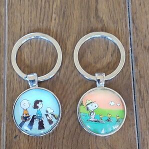 スヌーピー キーホルダー 2個セット