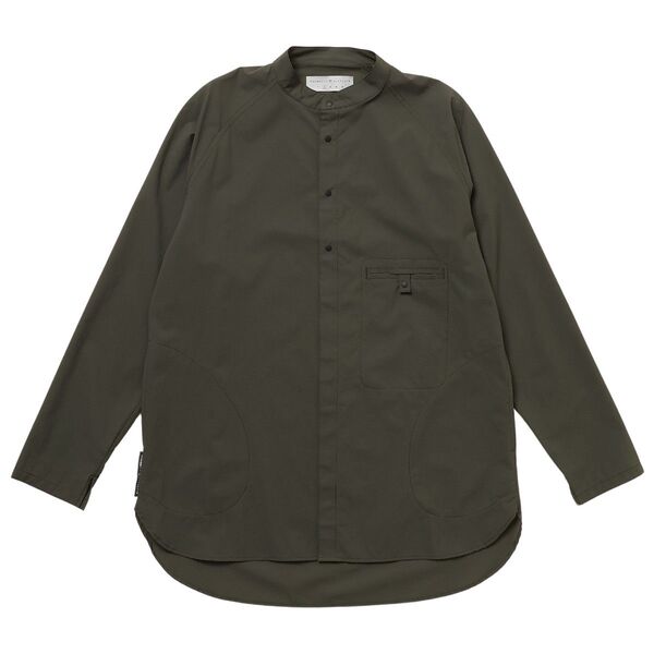 新品 AXESQUIN ELEMENTS / 軽くて涼しいロングシャツ (L)