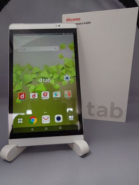 dtab Compact d-02H タブレット ホワイト 美品