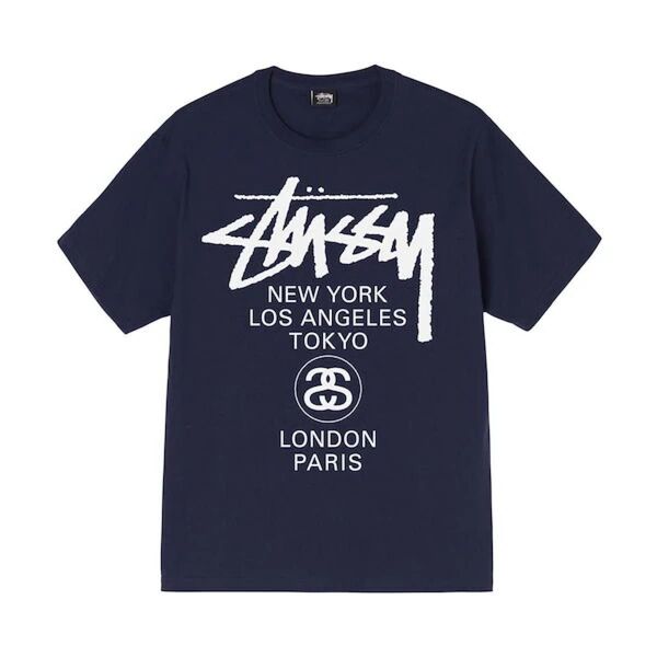 STUSSY(ステューシー)STUSSY Tシャツ World Tour Tee メンズ 半袖