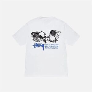 新品 ステューシー STUSSY SHELLS TEE Tシャツ スケート ストリート エイトボール ストックロゴ