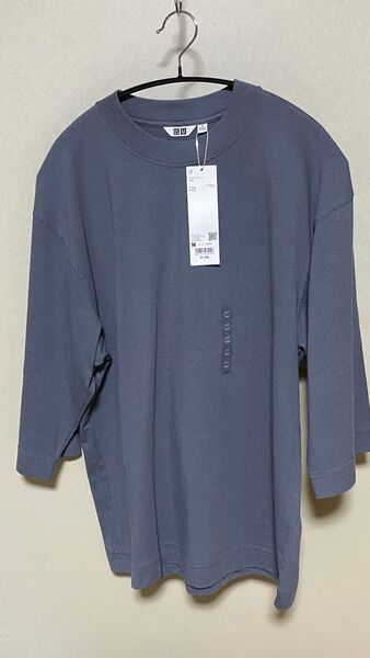 クルーネックt 7分袖 Tシャツ ユニクロ UNIQLO U 未使用Mサイズ