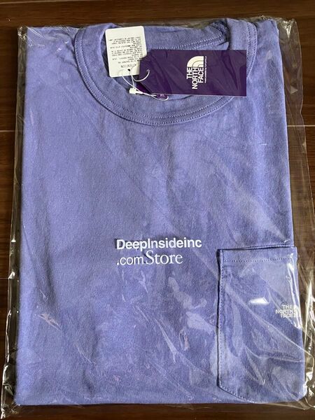 パープルレーベル/ポケットTシャツ NT3366N /パープル /XLサイズ