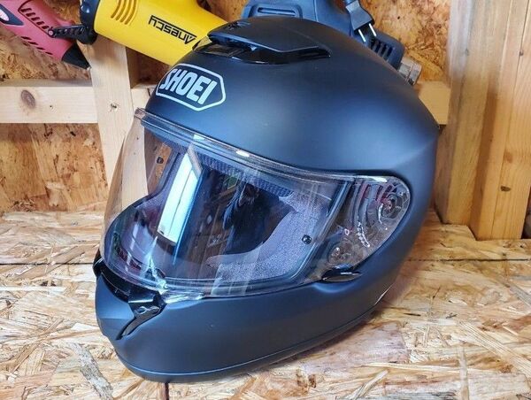 美品 SHOEI QWEST フルフェイスヘルメット マッドブラック