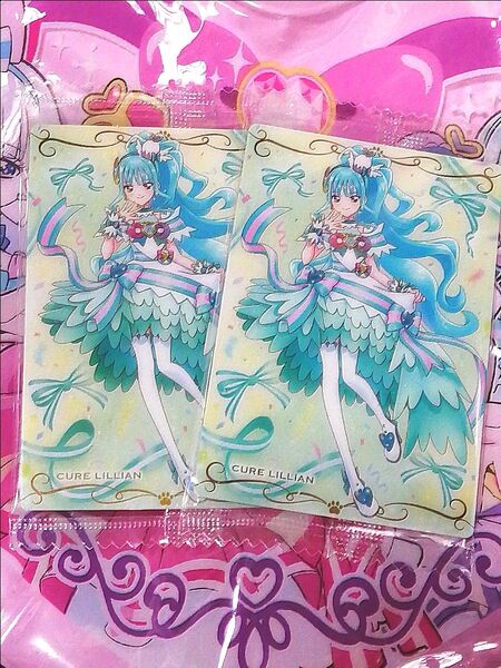 未開封品 プリキュアカード ウエハース10 キュアリリアン N 4