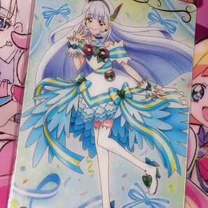 プリキュアカード ウエハース10 キュアニャミー N 3/未開封品でカードは綺麗ですが、初期から袋に擦れが多い…