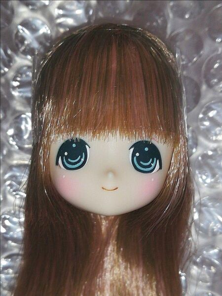 ヘッドのみ アゾンインターナショナル えっくす☆きゅーと ひだまりのどうぶつたち♪ もこもこうさぎさん ちいか 紹介カードと箱有り