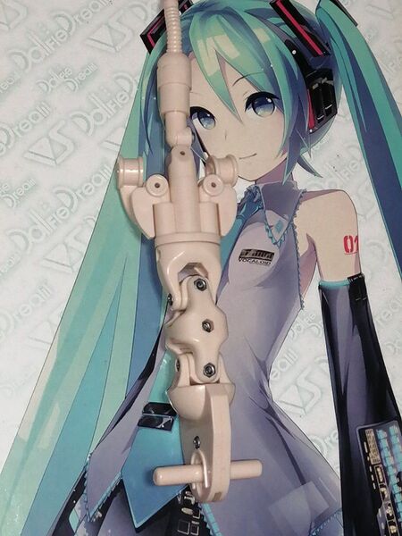 ドルフィードリーム 胴体フレーム /初期モデル DD初音ミクに付属していた部品になります。破損なし(ネジの劣化少々)