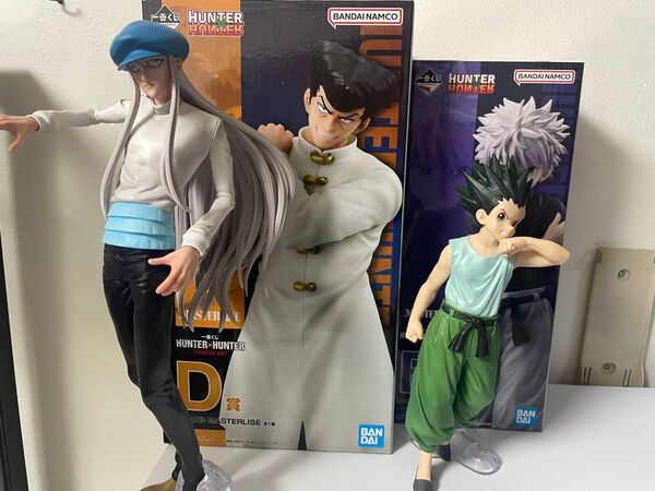 一番くじ HUNTER×HUNTER ナックル ゴン キルア カイト フィギュア