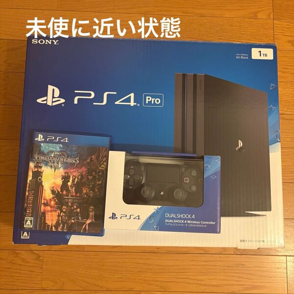 プレステ4 新品同様!PS4 Pro 1TB KH3 DUALSHOCK4 セット