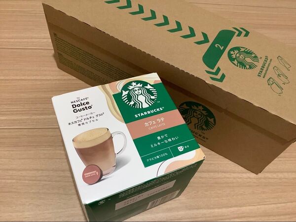 未開封 ドルチェグスト スターバックス カフェラテ 3箱 36杯分