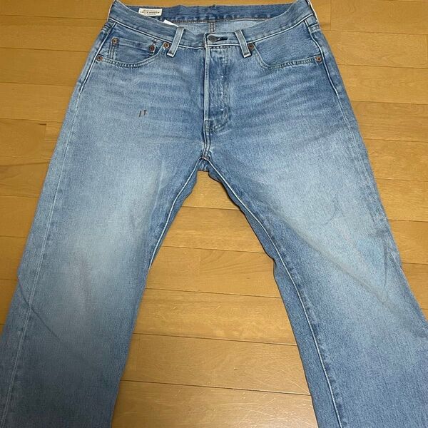 Levi's リーバイス 501 ライトインディゴ アイスブルー W32L32 ビッグE 一度着用 ジーンズ デニムパンツ