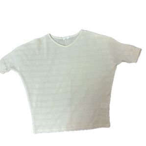 5部袖シアートップス