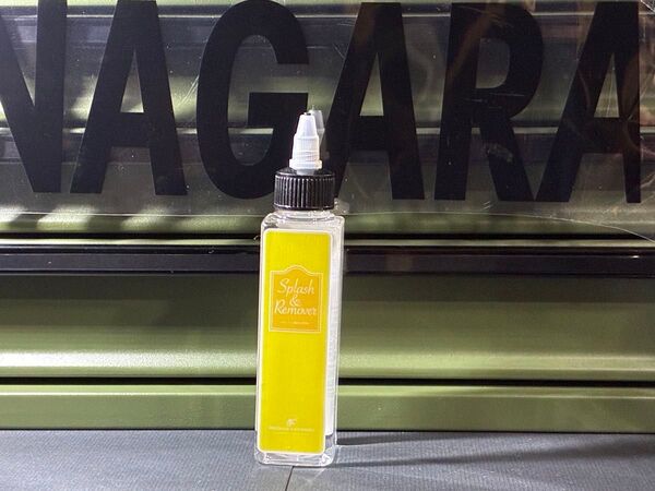 新品 単品スプラッシュ&リムーバー油膜取りと強撥水を同時に油膜取りなのにバチバチの撥水力!従来の油膜除去剤の弱点である撥水力を維持