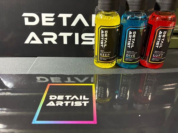 DETAIL ARTIST ディテールアーティスト 3pH洗車SETタイプ:希釈タイプ