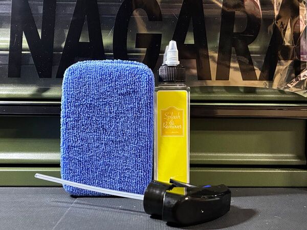 ながら洗車 スプラッシュ&リムーバー マイクロファイバースポンジ ながら洗車 フロントガラスコーティング剤