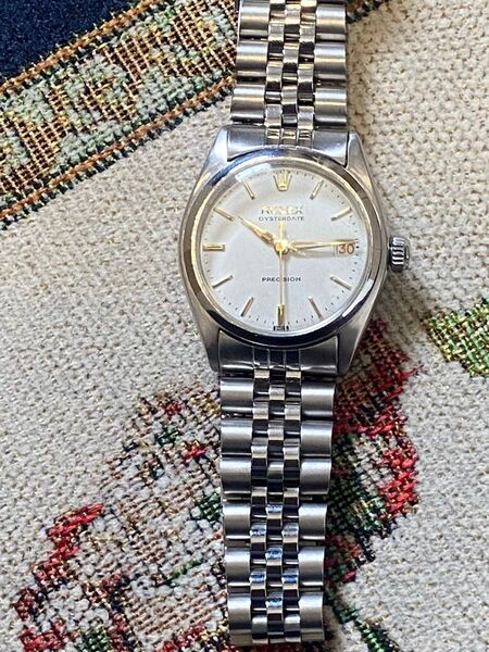 ロレックス ROLEX 6066 ヴィンテージ オイスターデイト パーペチュアル Cal.740 手巻き