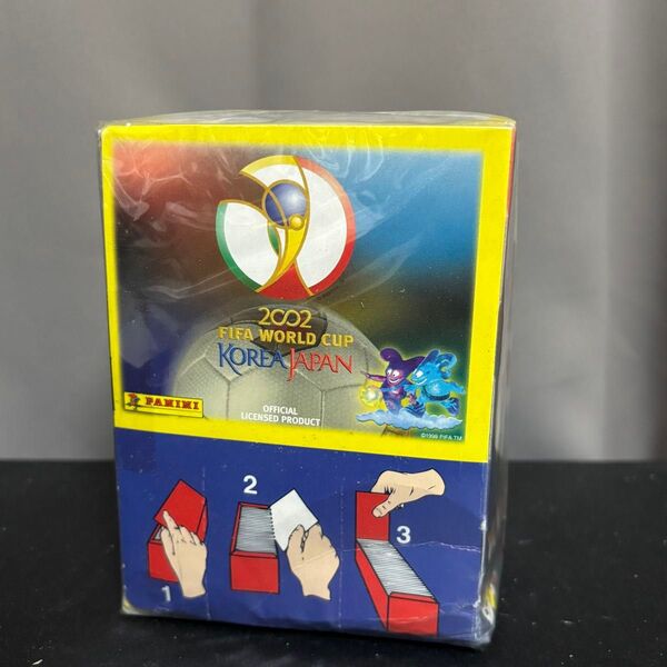 未開封 Panini 2002 Fifa world cup official sticker box ステッカー ワールドカップ