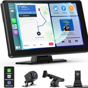 9インチ カーナビ カーオディオ ディスプレイオーディオBluetooth ワイヤレスCarplay