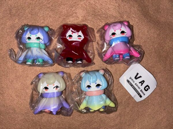 VAG 10th Anniversary2 デンシコダコ 全5種セットコンプ 日ノ元重工 ガチャガチャ フィギュア