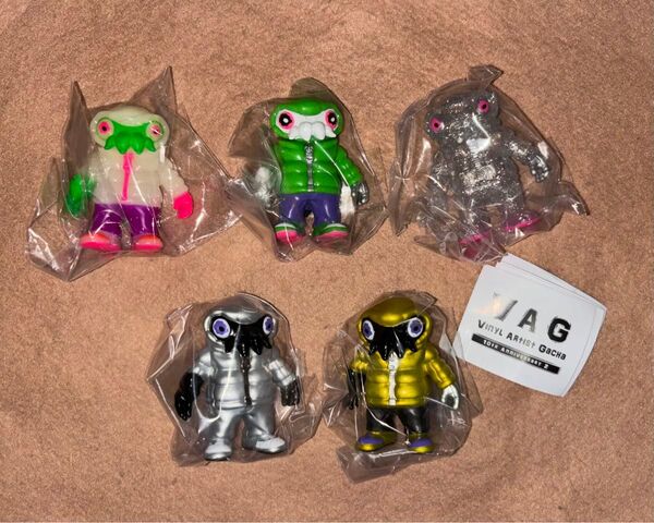 VAG 10th Anniversary2 クトゥルフオイド全5種セットコンプ ギャロミ GYAROMI ガチャガチャ フィギュア