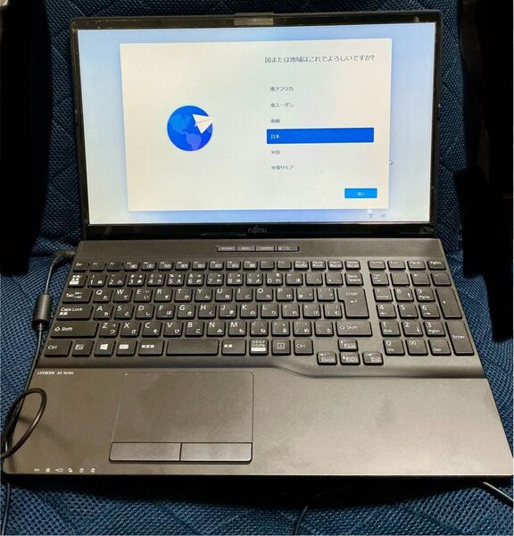 LIFEBOOK WAB/F FMVWFAB14 2021年12月製 Office入ってません 中古美品 初期化済