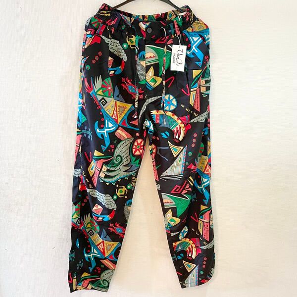 【新品・タグ付き】VanJet HOMME 総柄 児島 90s イージーパンツ