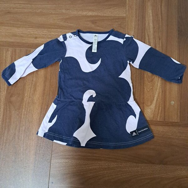 adidas Marimekko コラボ ワンピース チュニック カットソー トップス 長袖ワンピース