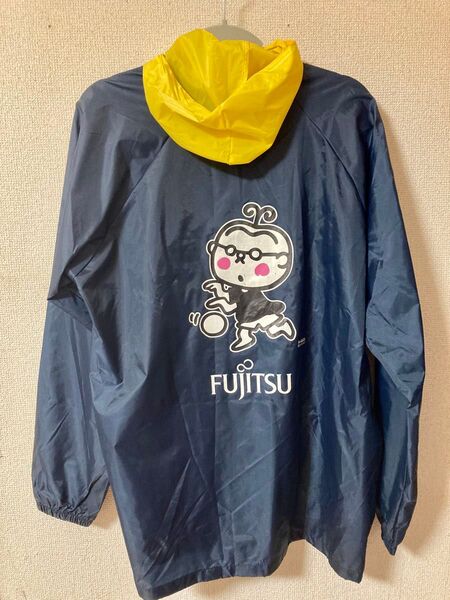 FUJITSU タッチおじさん ナイロン製ジャンバー 《プレミア》 《非売品》 ウインドブレーカー