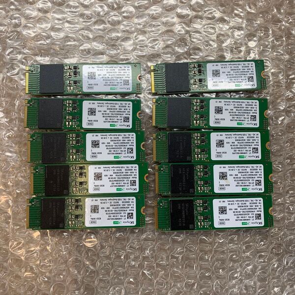美品 10枚セット M.2 NVMe SSD 256GB消去済み/ 正常判定確認済み 保証付き 在庫有り SKhynix
