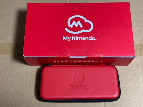 任天堂 Nintendo Switch マイニンテンドー スイッチ 本体 SD128GB 有線LAN 携帯ケース 保護ガラス