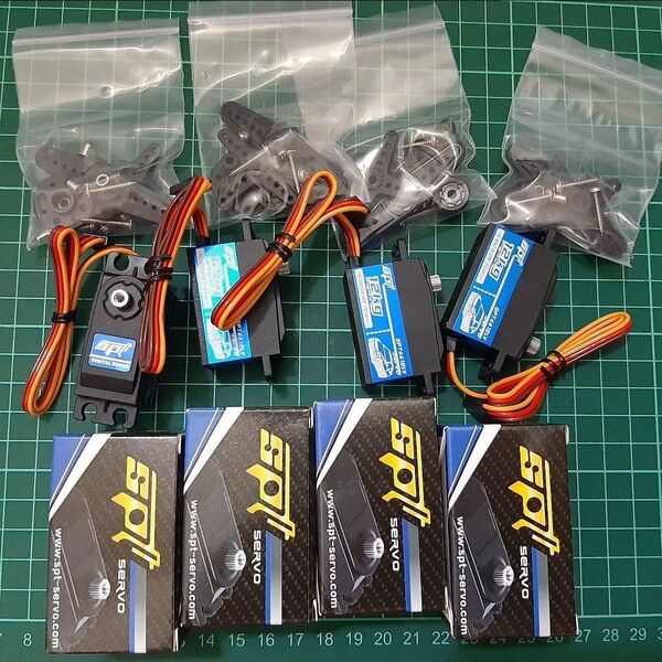 ■4個■ SPT4412LV ハイ スペック サーボ ロープロ ラジコン YD-2 ドリフト 2駆 ドリパケ tt01 サクラ