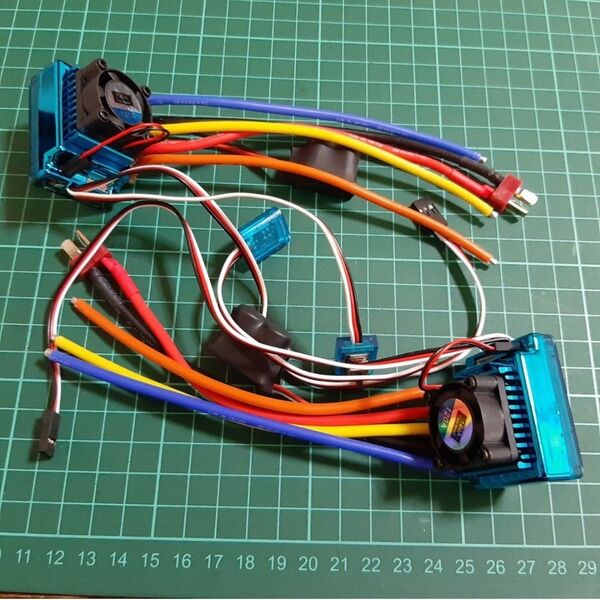 ■2個■ ① TSKY 120A ブラシレス アンプ ESC ラジコン モーター YD-2 tt01 tt02 ホビーウイング