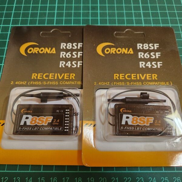 ■2個■ Corona R8SF 8CH「S.BUS」 2.4G 受信機 ラジコン Futaba プロポ 送信機 S-FHSS