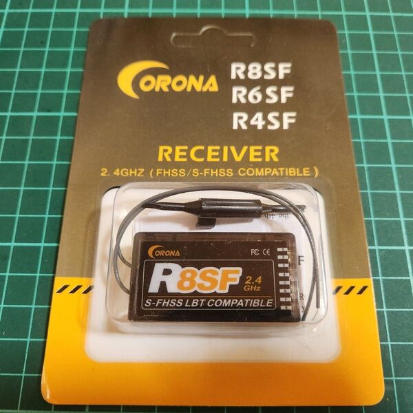 ■1個■ Corona R8SF 8CH「S.BUS」 2.4G 受信機 ラジコン Futaba プロポ 送信機 S-FHSS