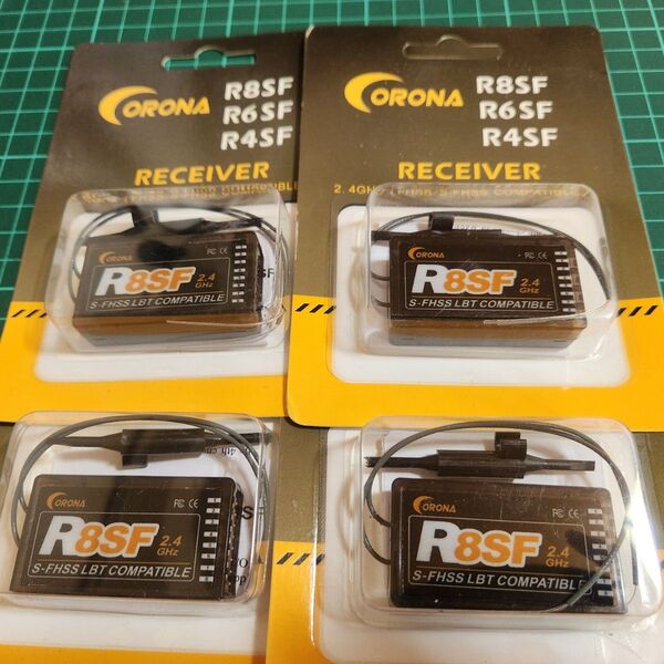 ■4個■ Corona R8SF 8CH「S.BUS」 2.4G 受信機 ラジコン Futaba プロポ 送信機 S-FHSS