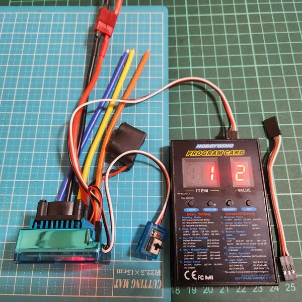 ① プログラムカード付 ■ TSKY 120A ブラシレス アンプ ESC ラジコン YD-2 モーター TT02 TT01