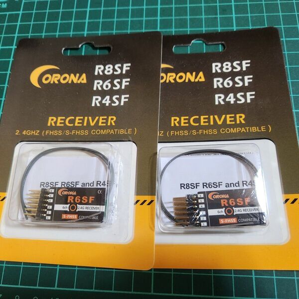 ■2個■ Corona R6SF 6CH「S.BUS」 2.4G 受信機 ラジコン Futaba プロポ 送信機 S-FHSS