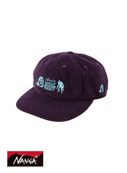 NANGA TACOMA FUJI RECORDS BIGFOOT CAP ナンガ タコマフジレコード コーデュロイ キャップ
