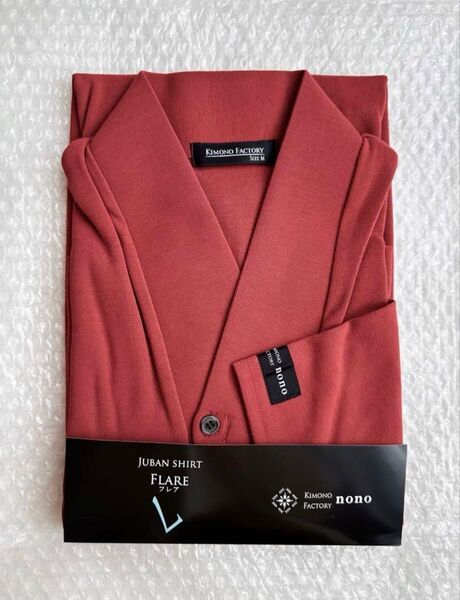 k73 新品 Kimono Factory nono 七分袖 襦袢シャツ メンズ