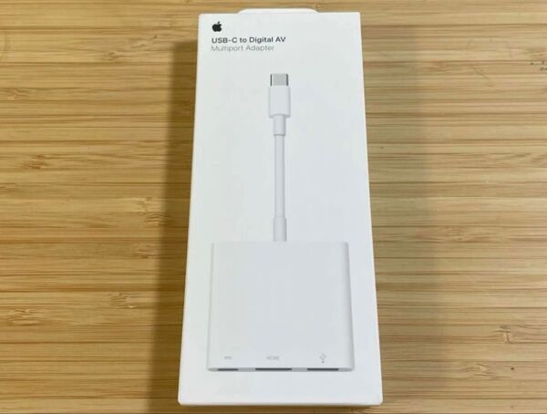 Apple USB-C Digital AV Multiportアダプタ 新品 中身確認の為開封使用はしていません。