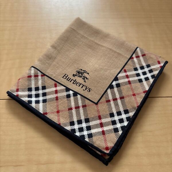 BURBERRY バーバリー ハンカチ ベージュ ノバチェック 紳士ハンカチ