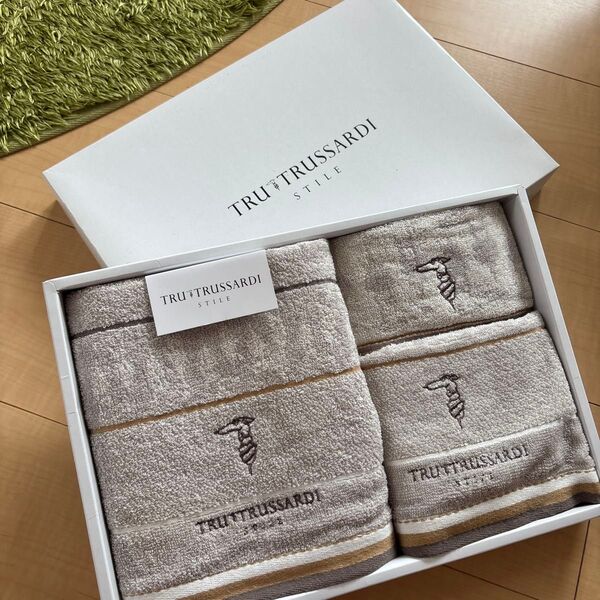 トゥルー トラサルディ TRUTRUSSARDI ハンカチ タオル セット