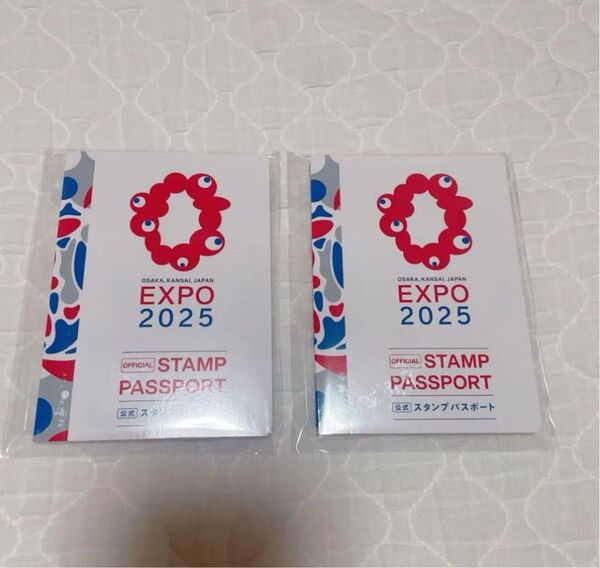 EXPO2025 大阪関西万博 公式スタンプパスポート ミャクミャク 2冊セット