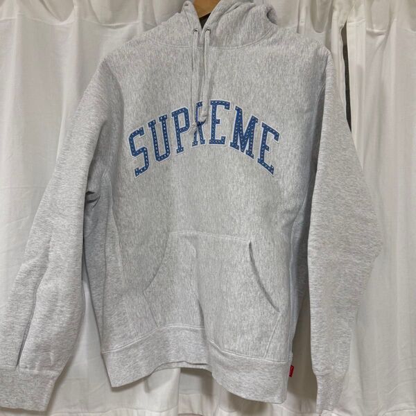 Supreme Stars Arc Hooded Sweatshirt グレー シュプリーム hoodie フーディー パーカー