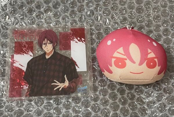Free! おまんじゅう にぎにぎマスコット FS 松岡凛 アクリルコースター