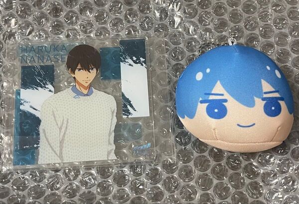 Free! おまんじゅう にぎにぎマスコット FS 七瀬遙 アクリルコースター