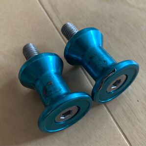 【スタンドフック】ODAX スタンドフック ボビンボルト 2個セット 汎用 青 レーシングスタンド・メンテナンススタンド用