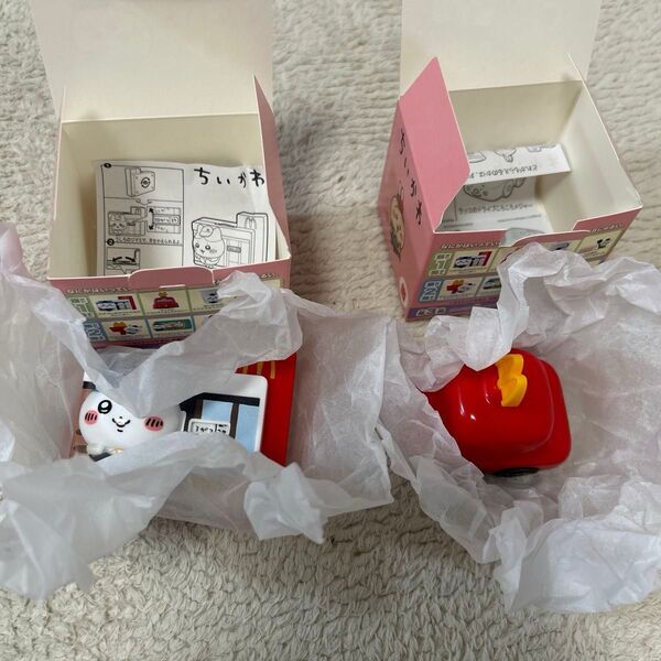 ハッピーセット ちいかわ ハチワレのマクドナルドカレンダー ラッコのドライブころころメジャー おまけシールつけます